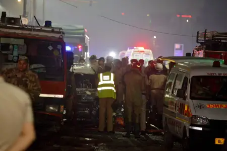 Hindistanın paytaxtında dəhşətli partlayış, ölənlər var - Yenilənib