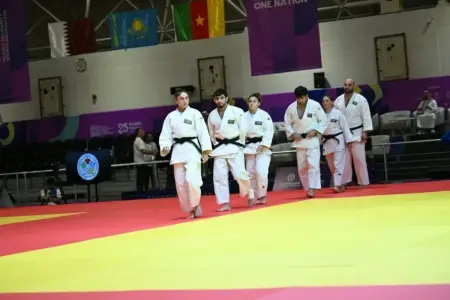 Cüdo yığmamız İslamiadanın çempionu oldu