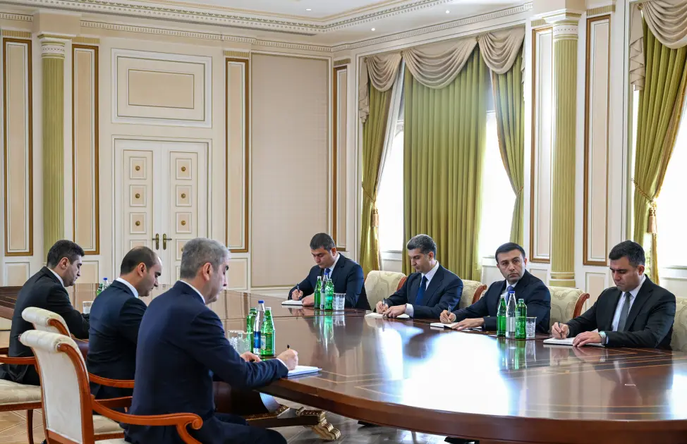 Prezident yeni icra başçılarını qəbul etdi - Fotolar