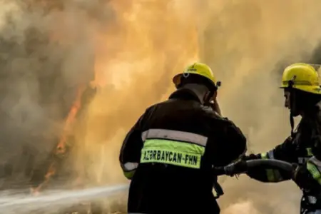 Naxçıvanda yanacaqdoldurma məntəqəsində yanğın oldu - Yeniləndi