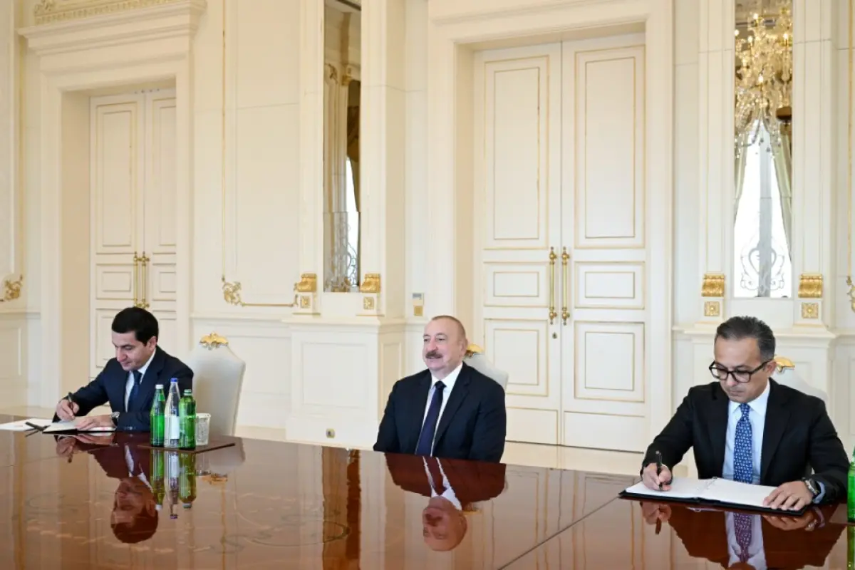 İlham Əliyev qəbul keçirdi - Fotolar