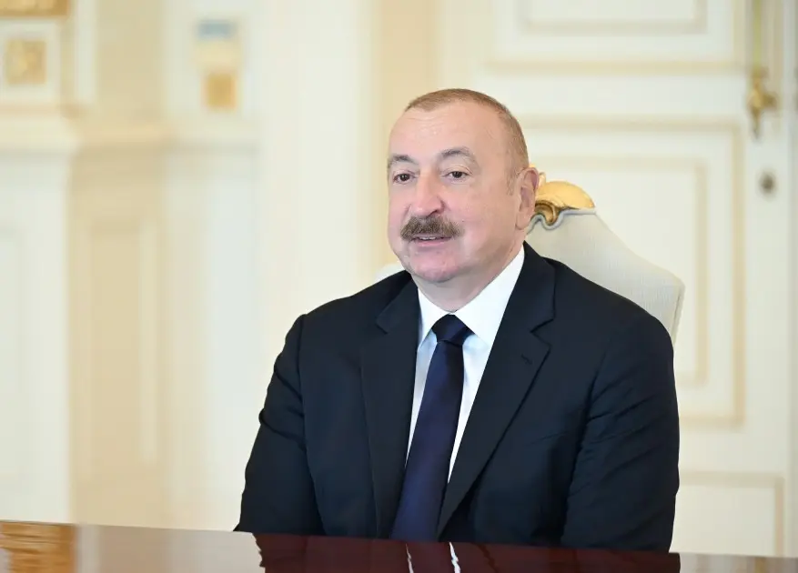 İlham Əliyev qəbul keçirdi - Fotolar