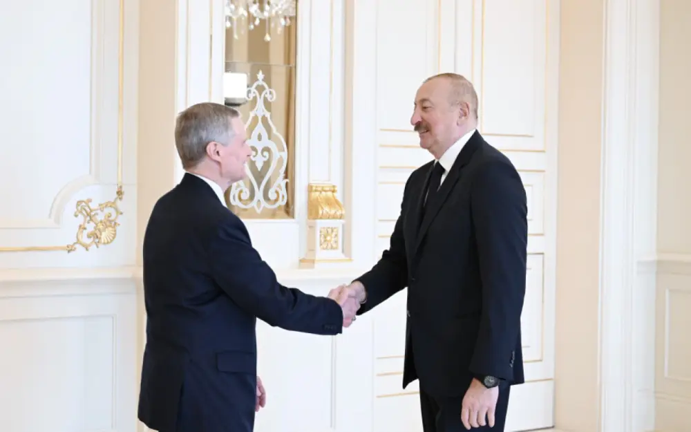 İlham Əliyev qəbul keçirdi - Fotolar