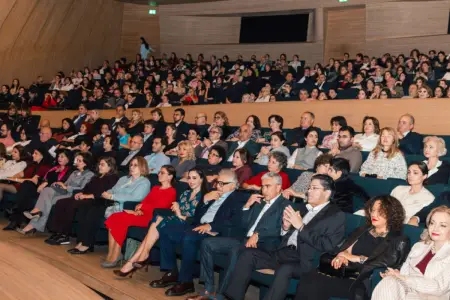 Leyla Əliyeva konsertdə iştirak edib