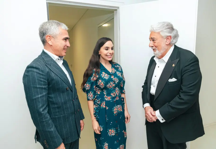 Leyla Əliyeva konsertdə iştirak edib