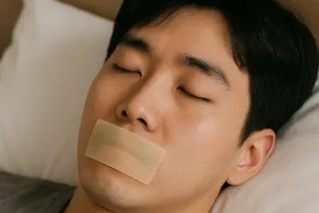 Koreyalıların gecə ağızlarını bağlamasının sirri görün nə imiş