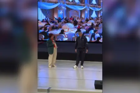 Qurban Qurbanovla bağlı səhnəcik tənqid olundu - Video