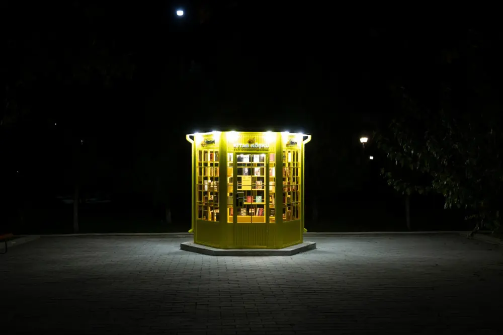 “AzerGold”un təşəbbüsü ilə Göygöldə interaktiv kitab köşkü istifadəyə verildi - Foto