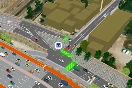 Bakı-Sumqayıt yoluna çıxan küçədə vacib yenilik - Video