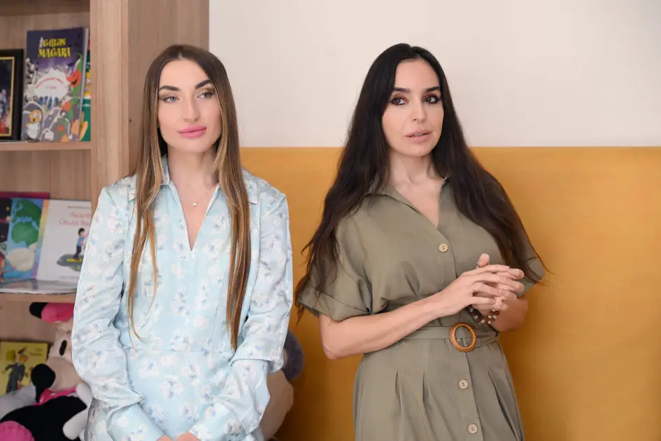 Leyla Əliyeva Lənkəranda internat məktəbində olub – Fotolar