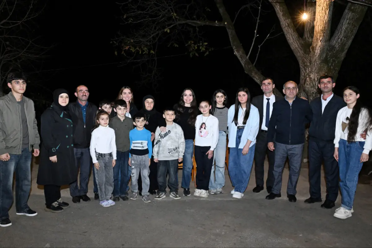 Leyla və Arzu Əliyevalar Pəncəli Teymurovun ailəsini ziyarət etdilər – Fotolar