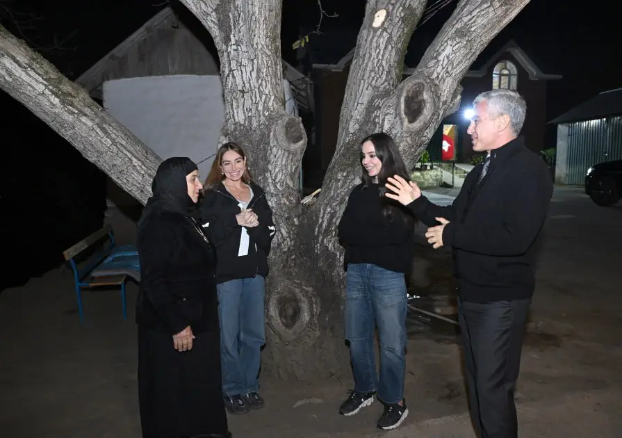 Leyla və Arzu Əliyevalar Pəncəli Teymurovun ailəsini ziyarət etdilər – Fotolar