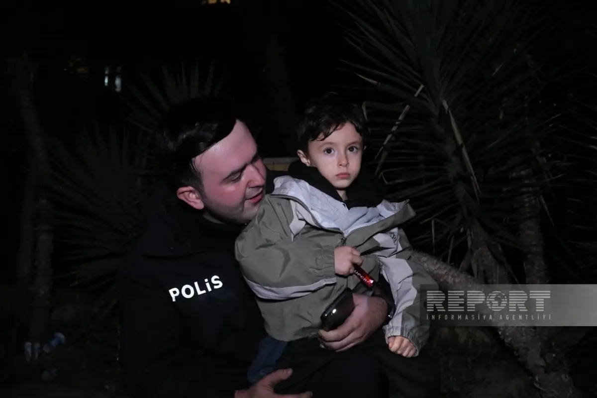 Yasamalda yanğın baş verən əraziyə polis əməkdaşları cəlb edildi