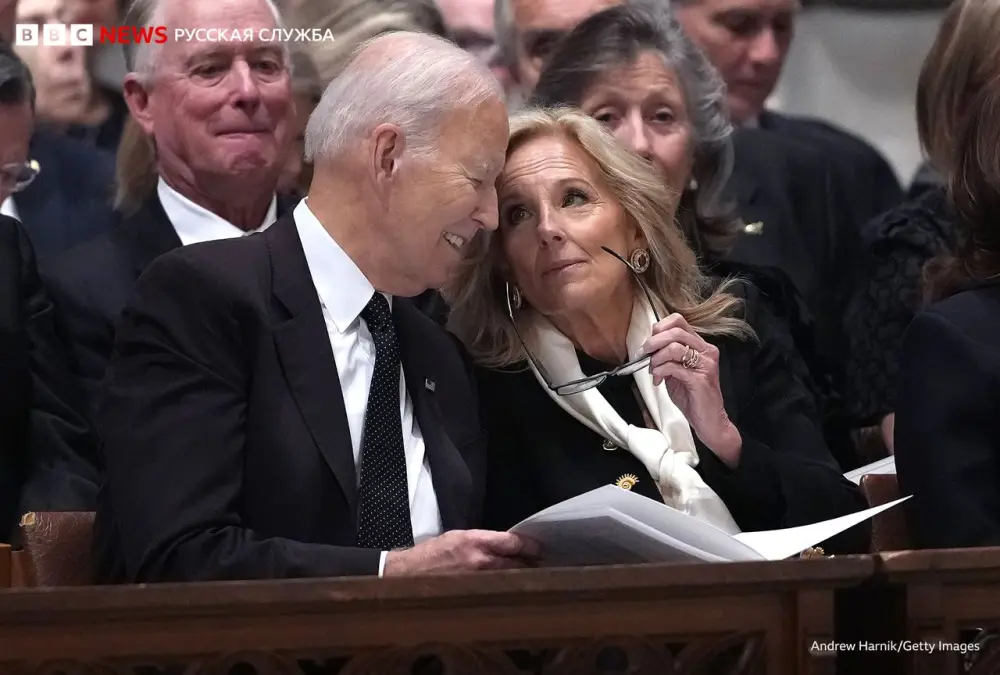 ABŞ siyasətinin elitası bu səbəbdən milli kilsədə toplandı – Fotolar