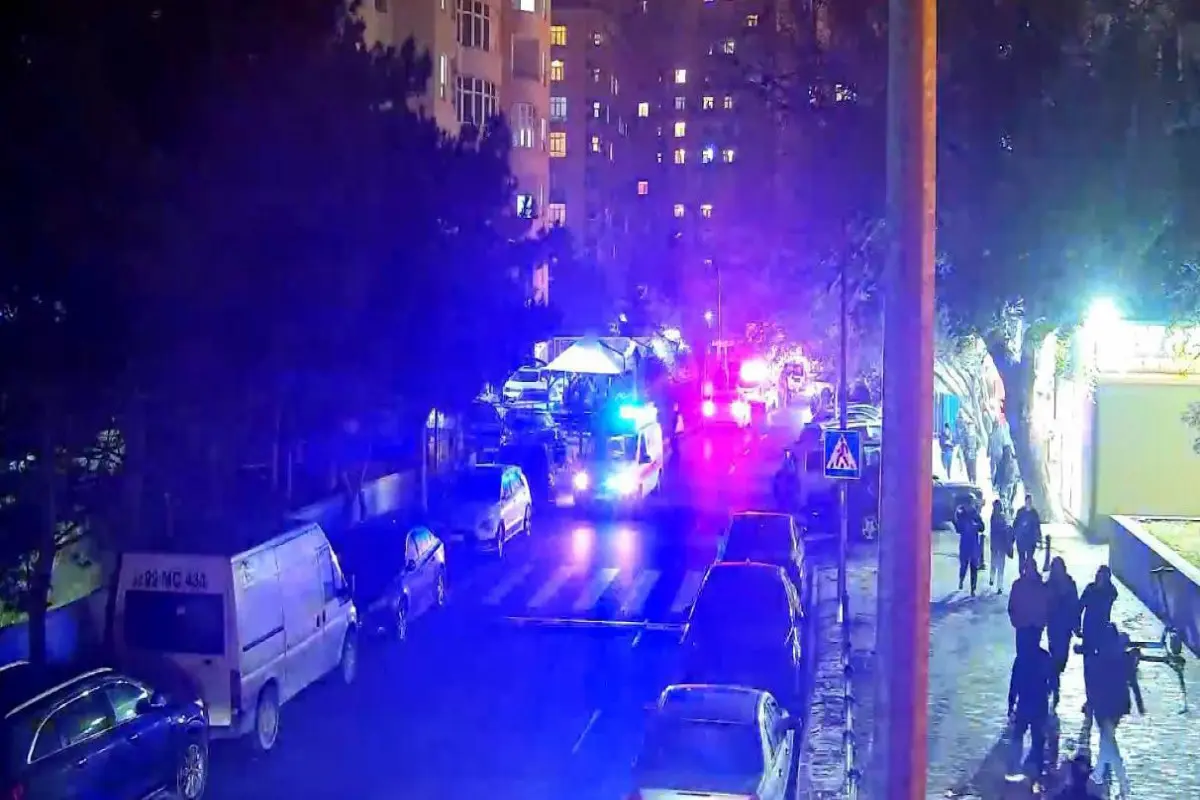 Yanğın baş verən ərazidə nəqliyyatın hərəkəti bərpa olundu