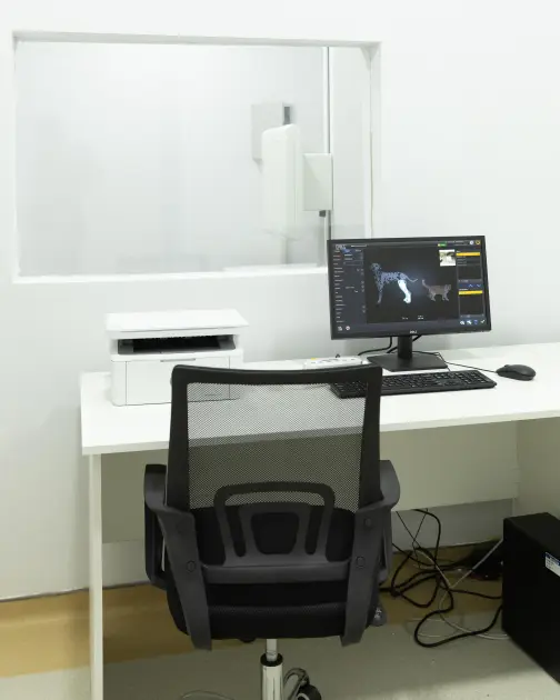 Leyla və Alena Əliyevalar Lənkəranda Baytarlıq Klinikasında - Fotolar