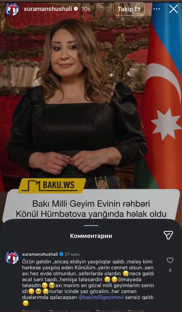 "Kaş bu xəbər yalan olsun..."