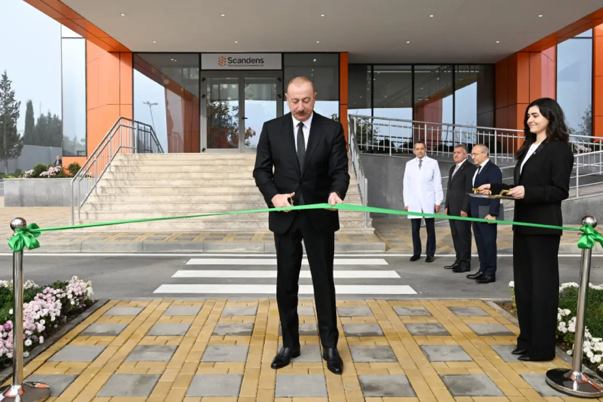 Prezident açılış etdi - Foto