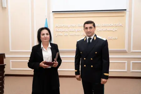 Ədliyyə işçilərinin peşə bayramı qeyd edildi - Fotolar