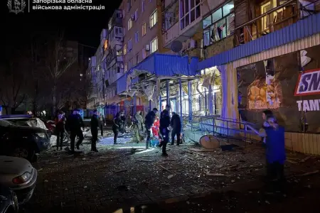 Rusiya Zaporojyeyə zərbə endirdi: yaralananlar var