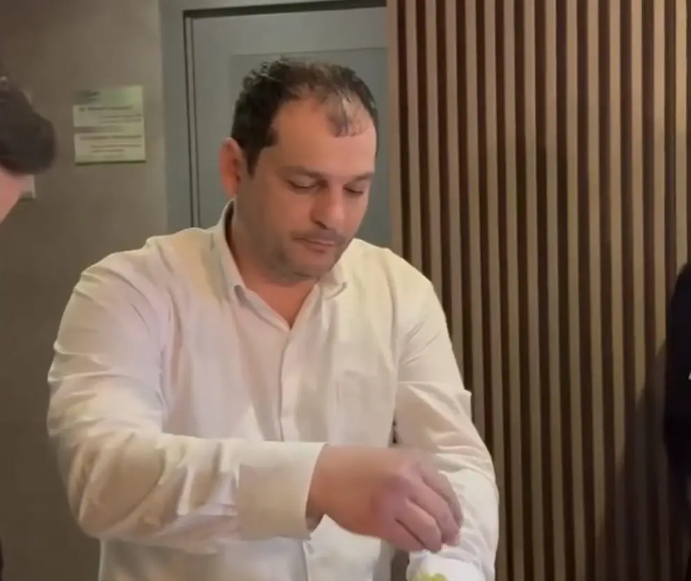 Yasamaldakı yanğınla bağlı həbs edilən direktorun fotosu