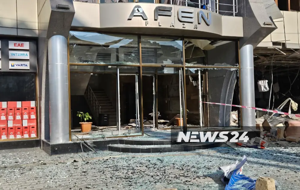 Bakıda obyektdə partlayış baş verdi - Video - Fotolar - Yeniləndi 3