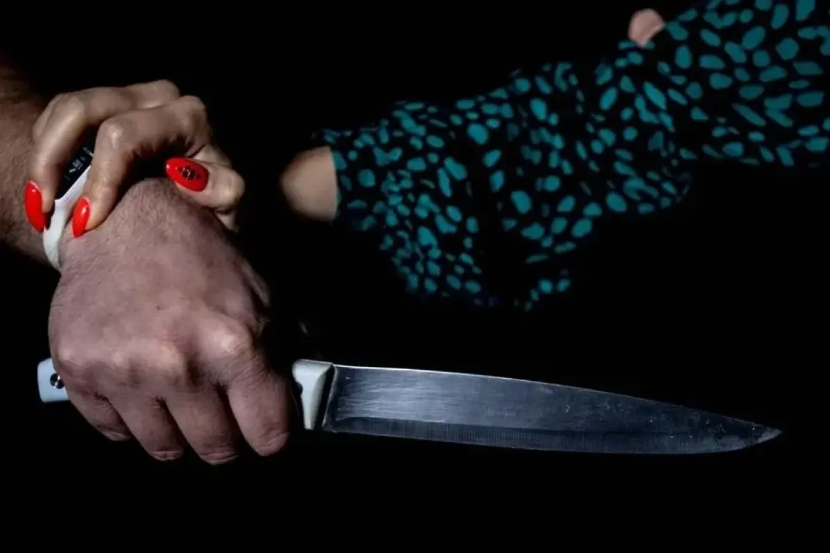 Şəmkirdə qardaş bacını bıçaqladı