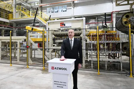 Prezident açılışda - Fotolar