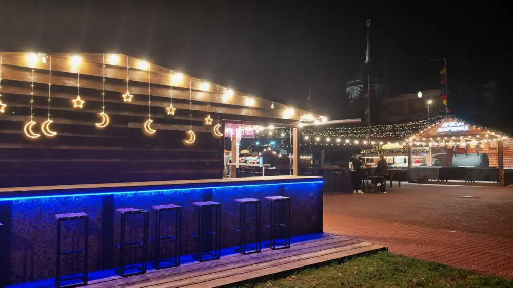 Kiyev Yeni ilə hazırlaşır: şəhər bayram libasına büründü – Fotolar