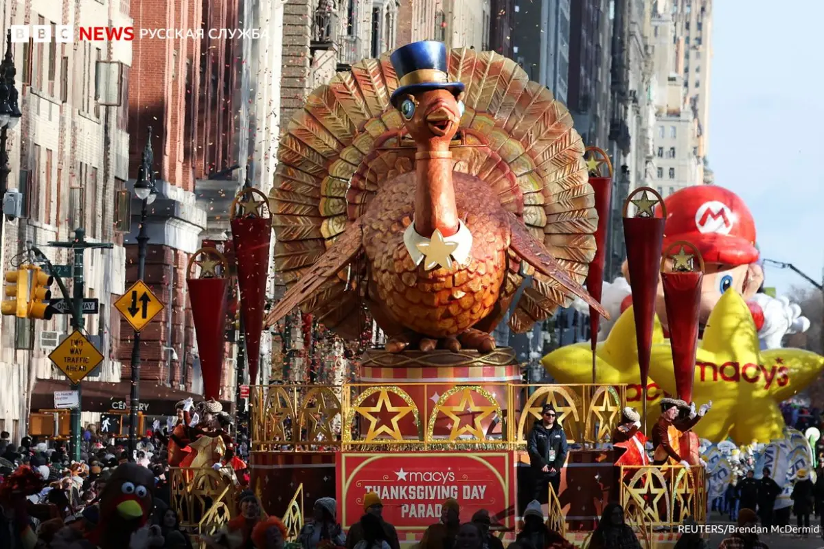Nyu-Yorkda ənənəvi Şükran Günü paradı keçirildi – Fotolar