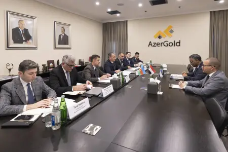 “AzerGold”da Sudan səfiri ilə görüş - Fotolar