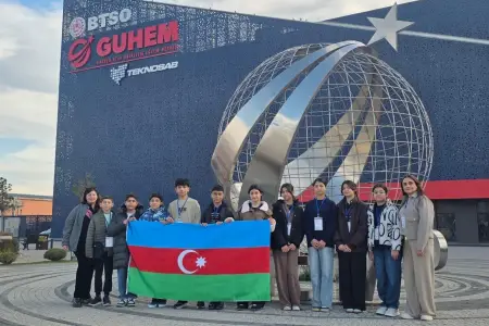 Şəhid övladları Türkiyənin GUHEM mərkəzində qış düşərgəsində iştirak ediblər