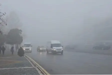 Naxçıvanda duman var - Sürücülərə xəbərdarlıq
