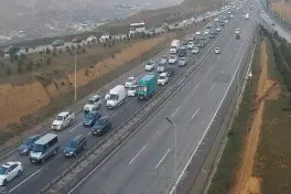 Kənar dairəvi yolda qəza olub, sıxlıq var - Foto