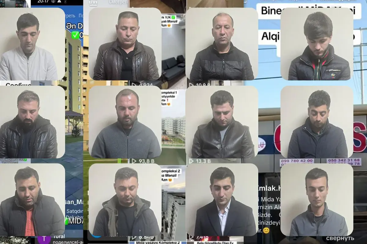 MİDA mənzillərini qanunsuz satanlar saxlanıldı - Foto
