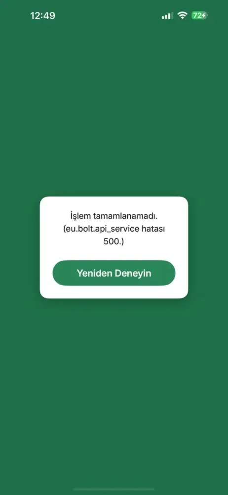 "Bolt"un tətbiqi çökdü