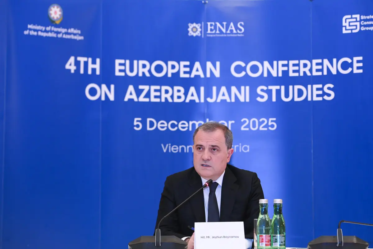 Ceyhun Bayramov Azərbaycan Araşdırmaları üzrə 4-cü Avropa Konfransında çıxış edib