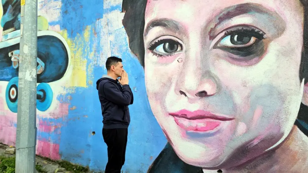 Azərbaycanlı rəssamın əsəri Mattianın ailəsini gözyaşlarına boğdu - Foto