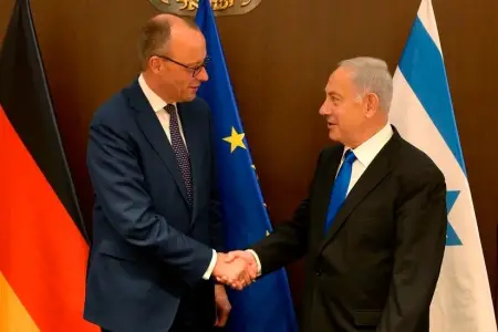 İsrailin Baş naziri və Almaniya kansleri Qüdsdə görüşdü