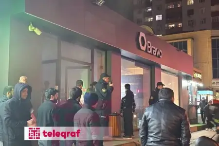 “Bravo”da yanğın baş verdi – FOTO