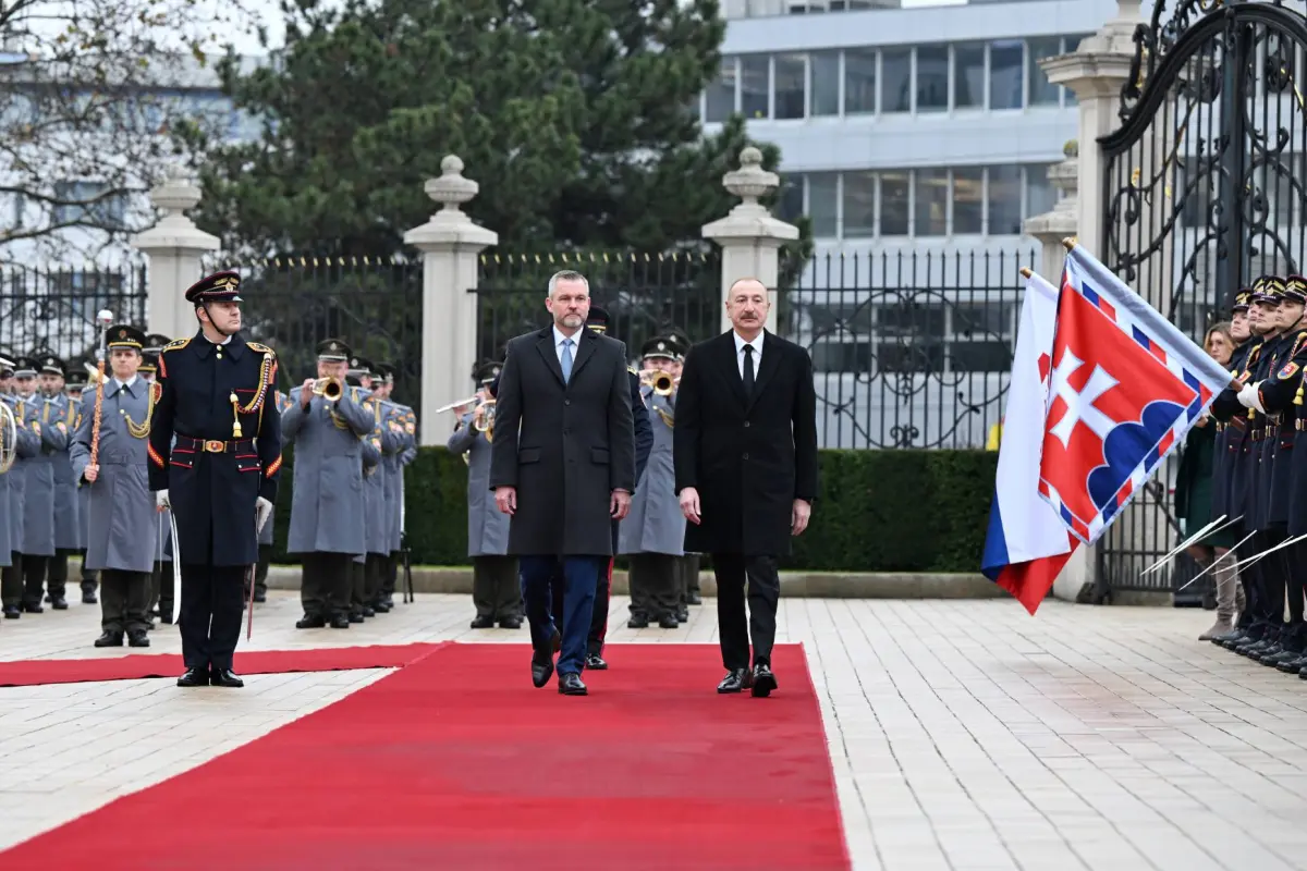 Prezident İlham Əliyev Slovakiyaya səfəri ilə bağlı paylaşım etdi