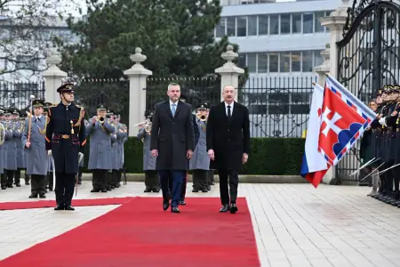 Prezident İlham Əliyev Slovakiyaya səfəri ilə bağlı paylaşım etdi