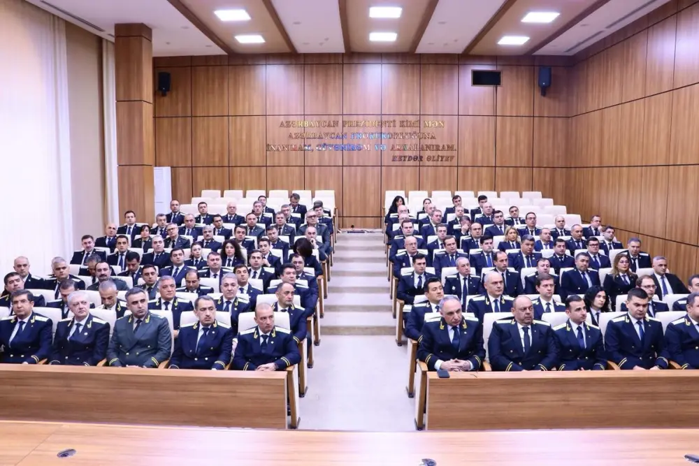 Baş Prokurorluqda Heydər Əliyevin anım gününə həsr olunan tədbir keçirilib