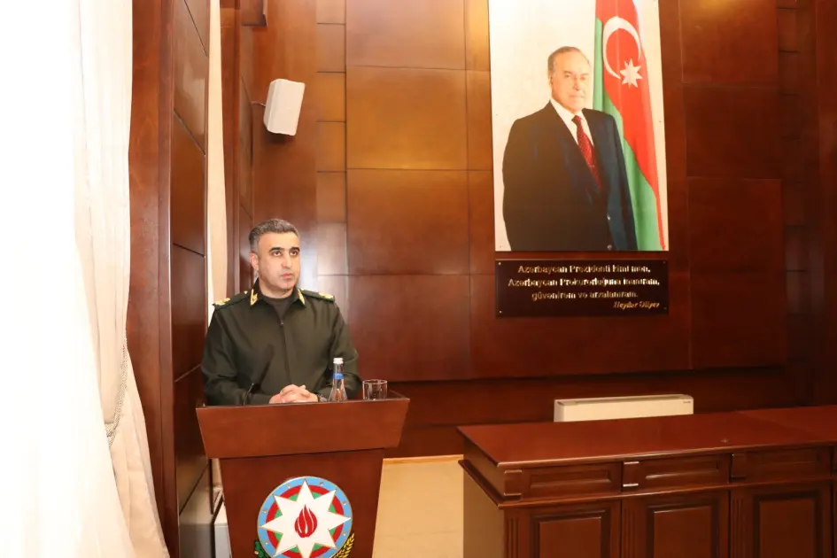 Hərbi Prokurorluqda Ümummilli Lider Heydər Əliyevin anım gününə həsr olunan tədbir keçirildi