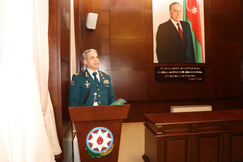 Hərbi Prokurorluqda Ümummilli Lider Heydər Əliyevin anım gününə həsr olunan tədbir keçirildi