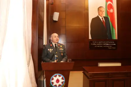 Hərbi Prokurorluqda Ümummilli Lider Heydər Əliyevin anım gününə həsr olunan tədbir keçirildi