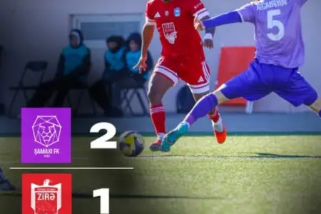 "Zirə" "Şamaxı"ya məğlub oldu
