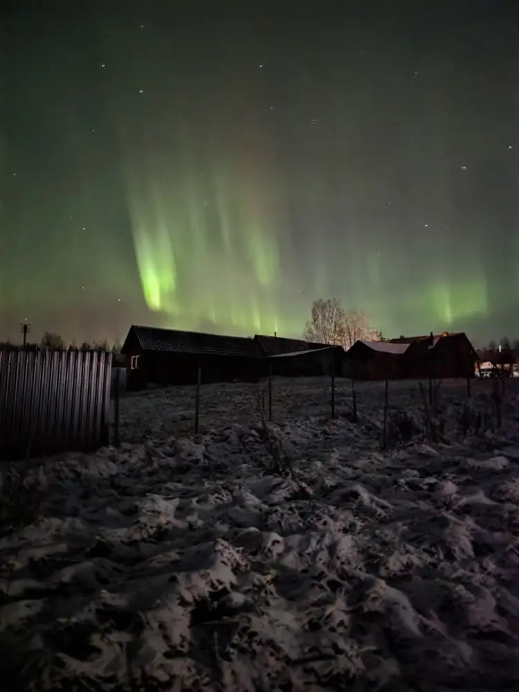 Leninqrad vilayəti üzərində qeyri-adi təbiət hadisəsi – Fotolar