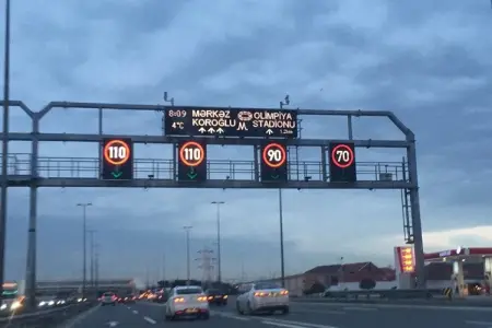 "Sürüşkən yol" işarəsi qoyuldu, sürət həddi endirildi – Bu yolda