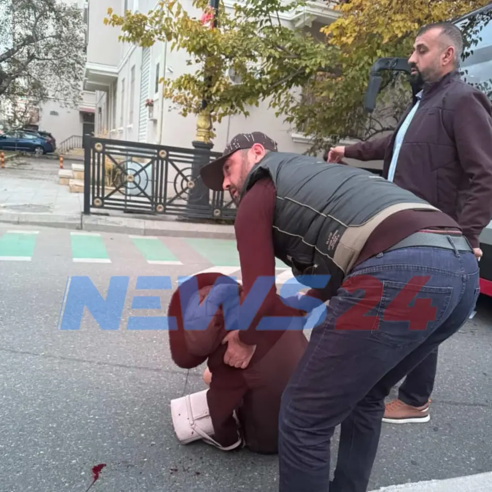 Bakıda avtobus hamilə qadını vurdu - Foto 